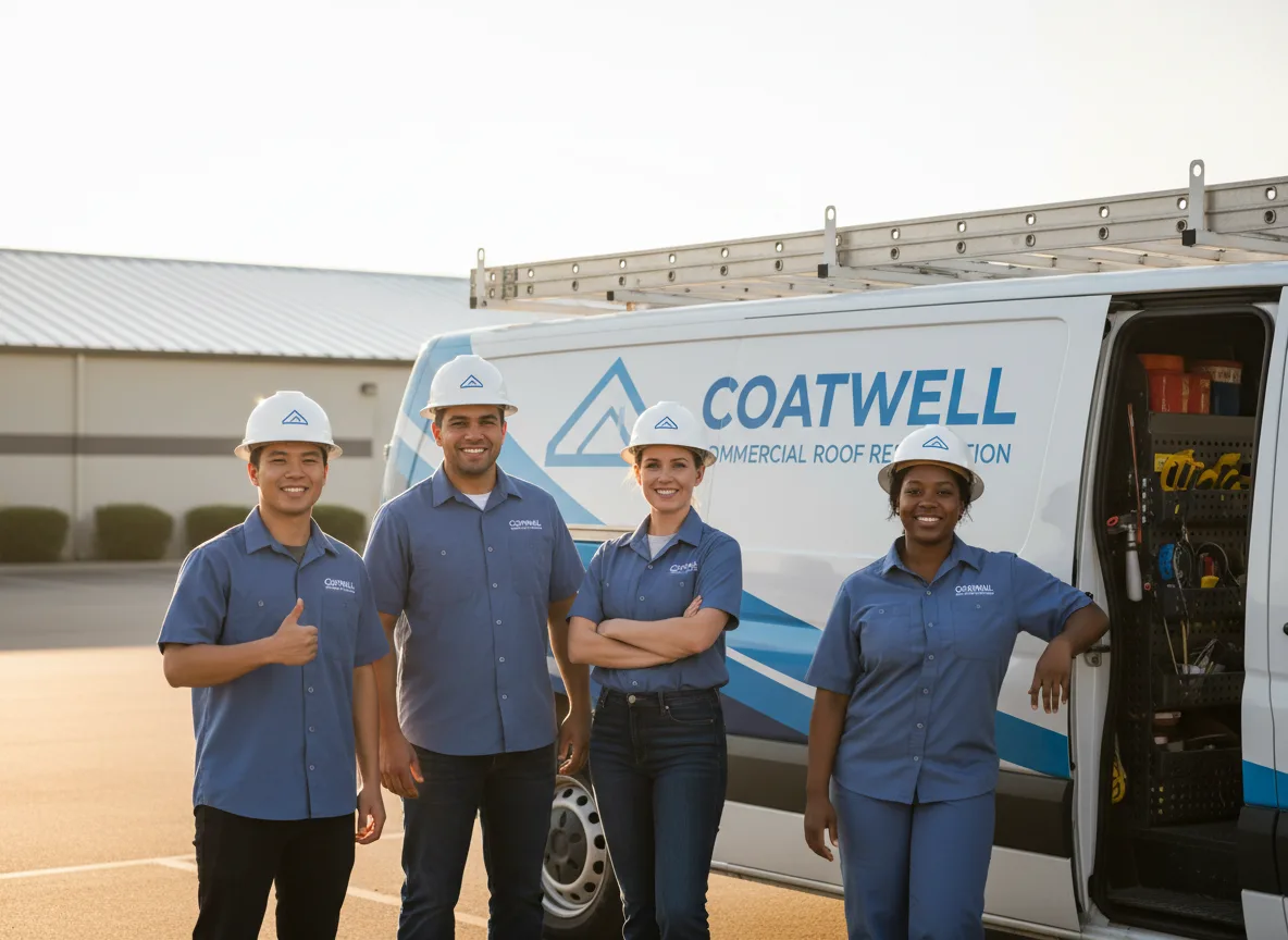 Commercial roof coating company in Forest City, PA